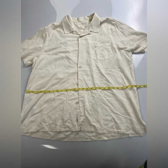 Tommy Bahamas “Ivory Vacation Button Down Top” p23-14 - Picture 5 of 9